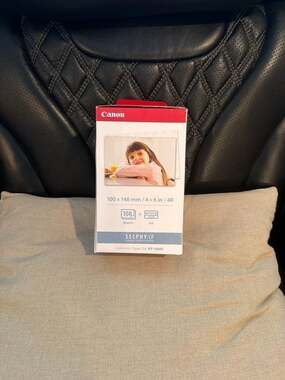 Canon SELPHY Color Ink/Paper Set KP-108IN - 108 Sheets + Ink 4x6